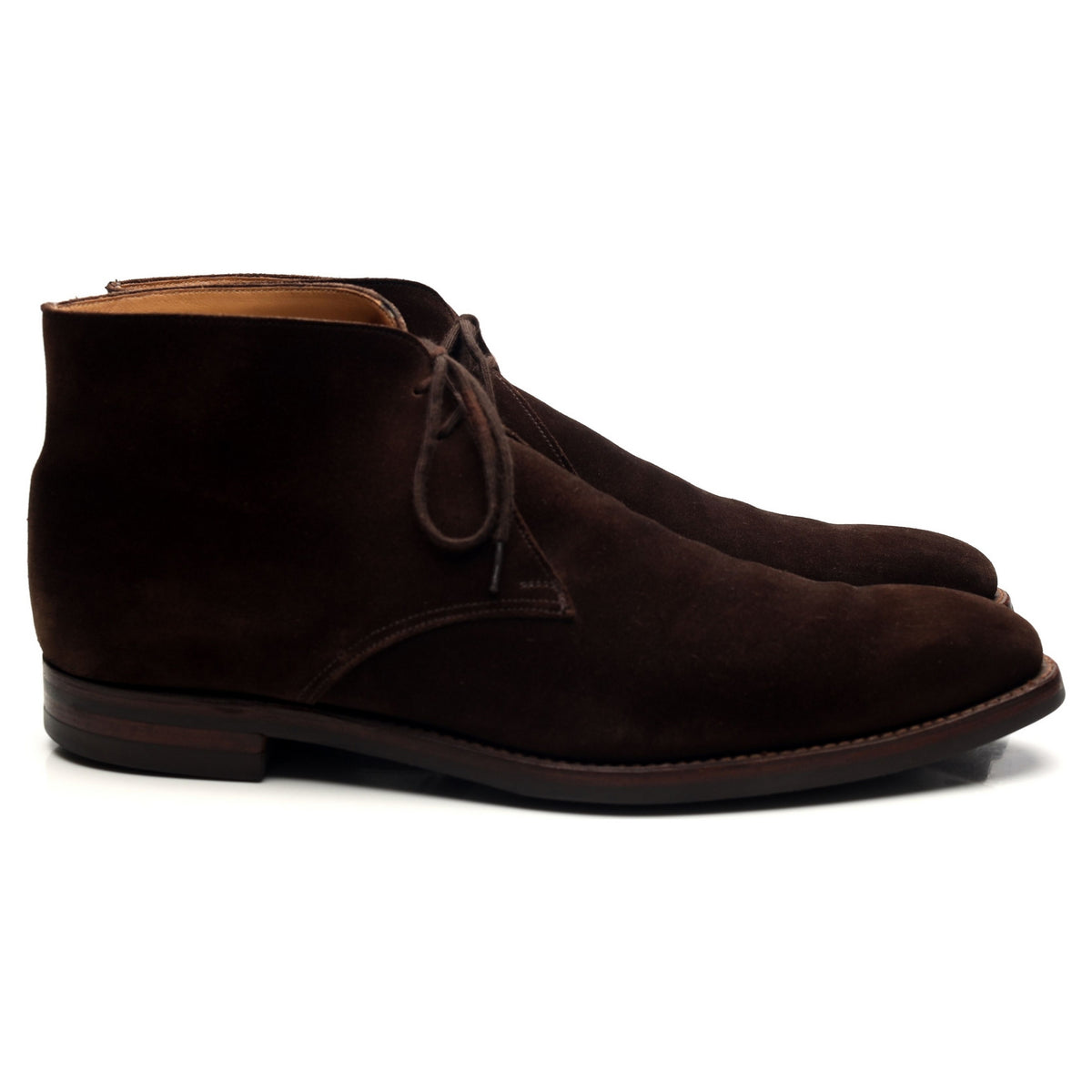 &#39;Tetbury&#39; Dark Brown Suede Chukka Boots UK 11.5 E