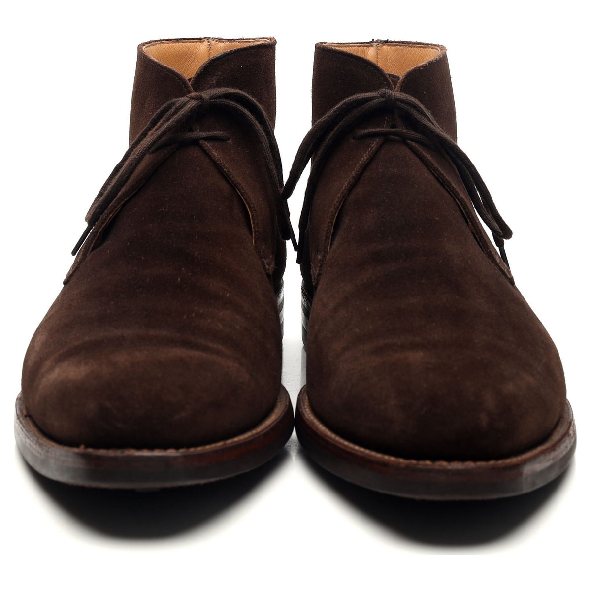 &#39;Tetbury&#39; Dark Brown Suede Chukka Boots UK 11.5 E