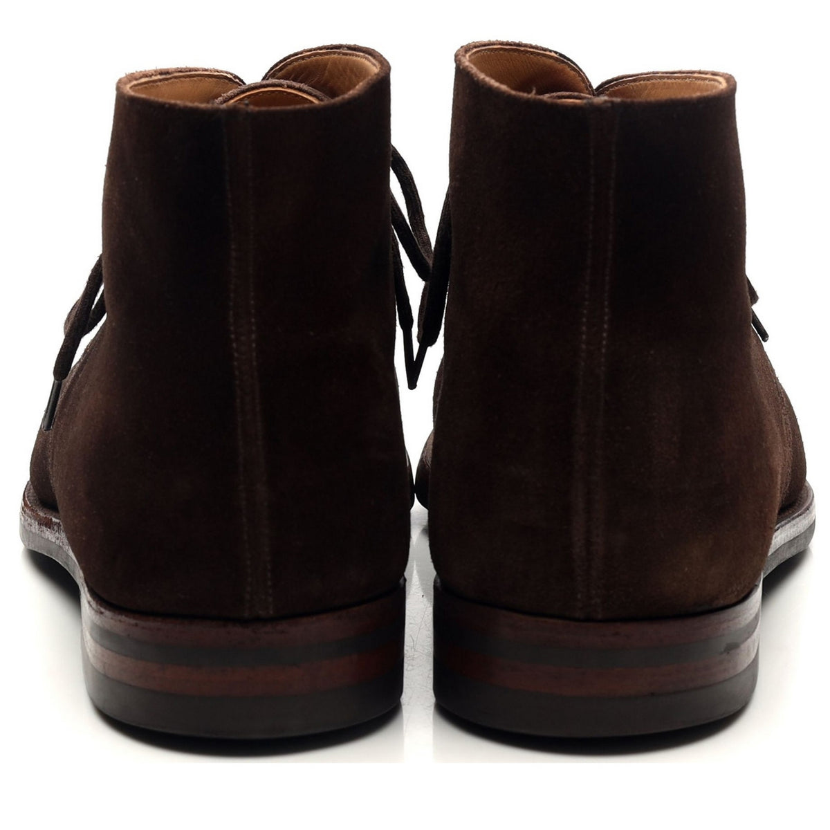 &#39;Tetbury&#39; Dark Brown Suede Chukka Boots UK 11.5 E