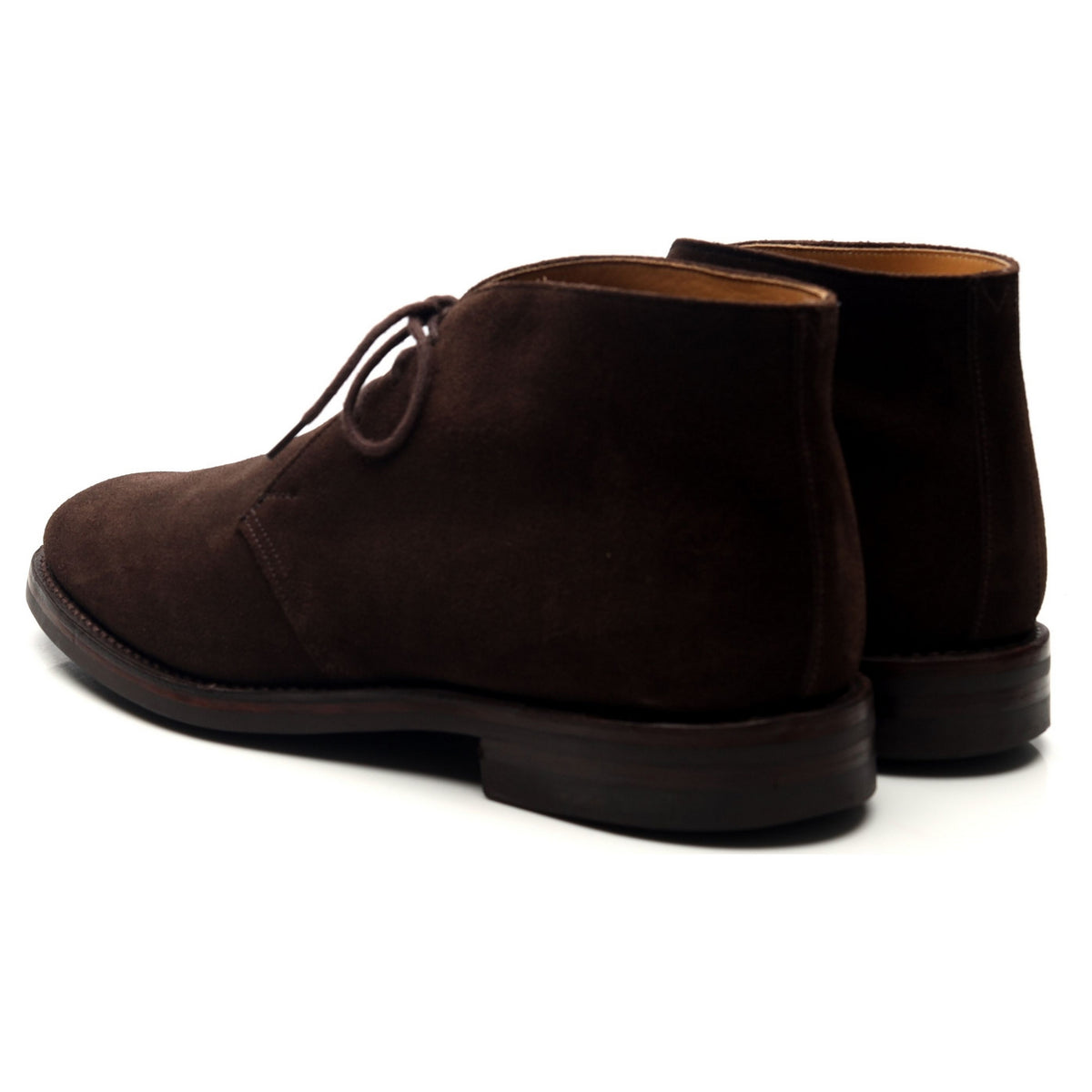 &#39;Chiltern&#39; Dark Brown Suede Chukka Boots UK 7.5 E