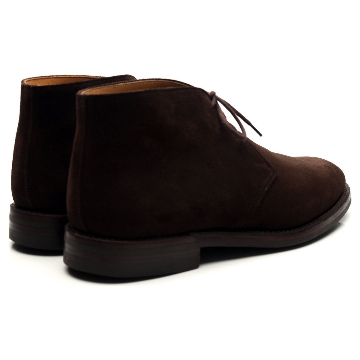 &#39;Chiltern&#39; Dark Brown Suede Chukka Boots UK 7.5 E