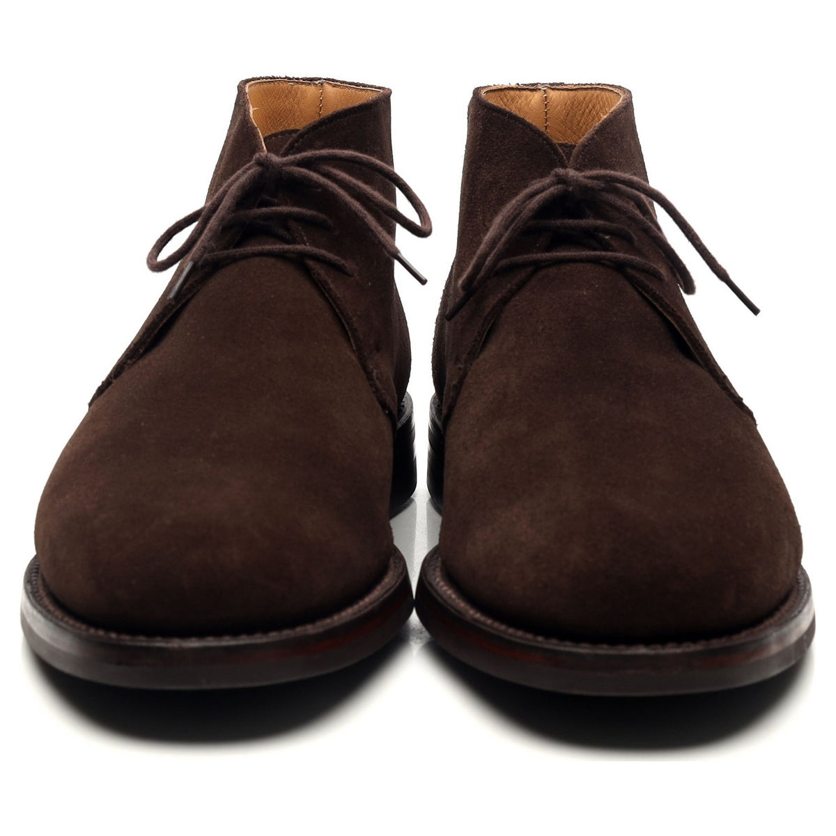 &#39;Chiltern&#39; Dark Brown Suede Chukka Boots UK 7.5 E