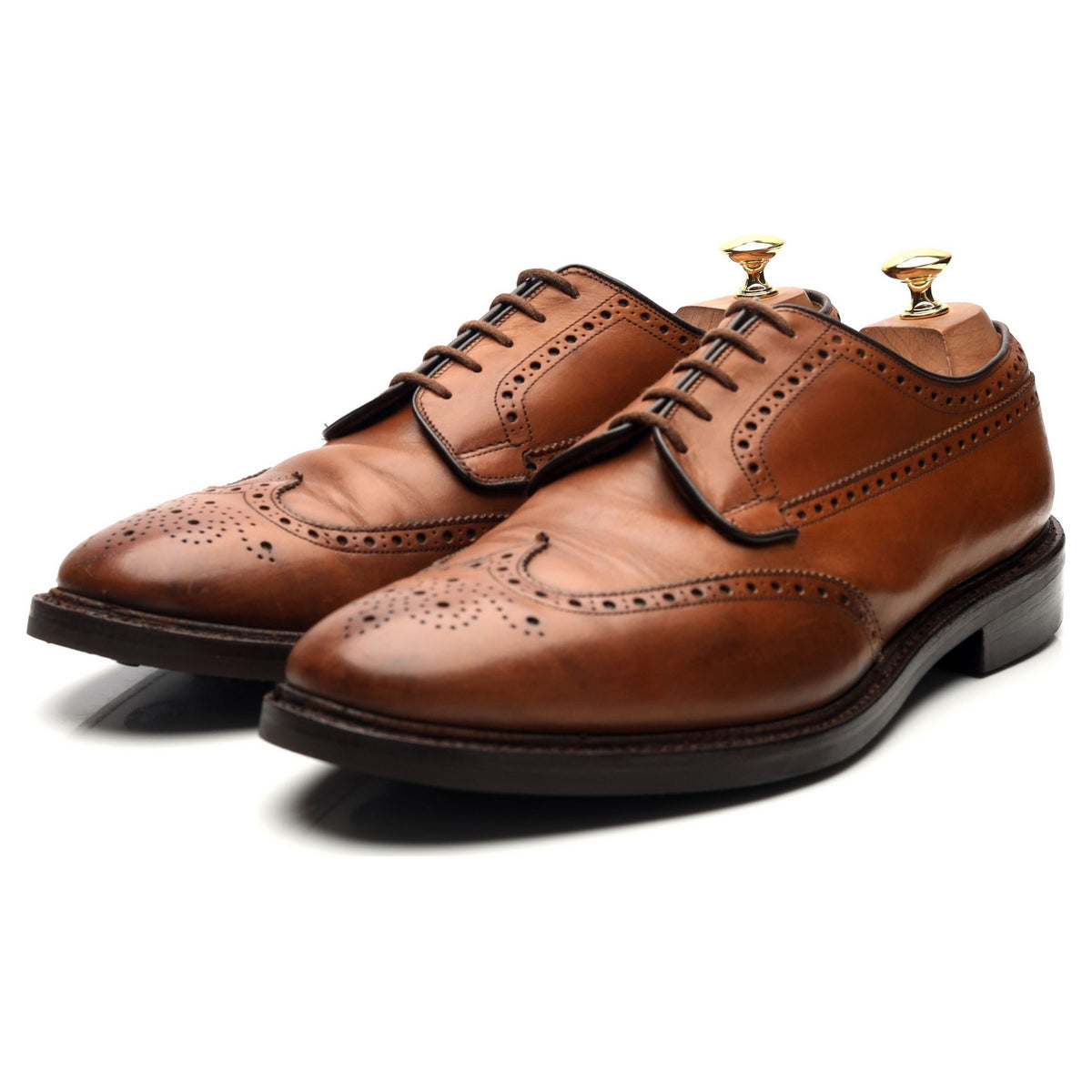 &#39;Grafton&#39; Brown Leather UK 10.5 G