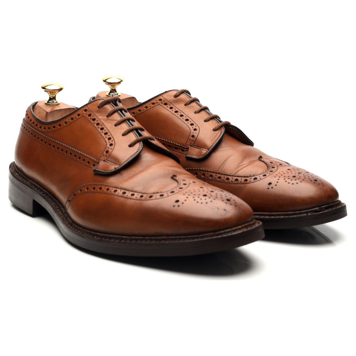 &#39;Grafton&#39; Brown Leather UK 10.5 G