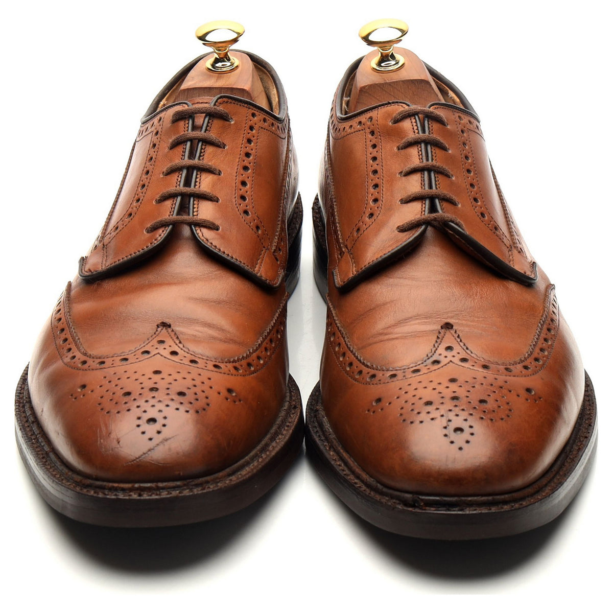 &#39;Grafton&#39; Brown Leather UK 10.5 G