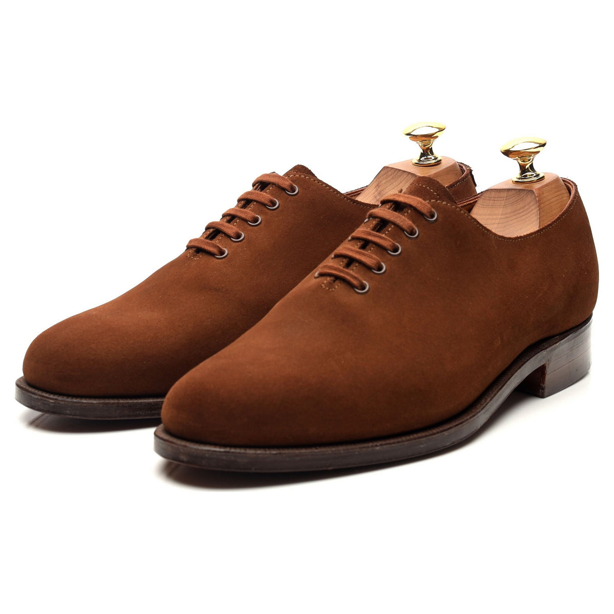 &#39;Kent&#39; Brown Suede Wholecut Oxford UK 7 E