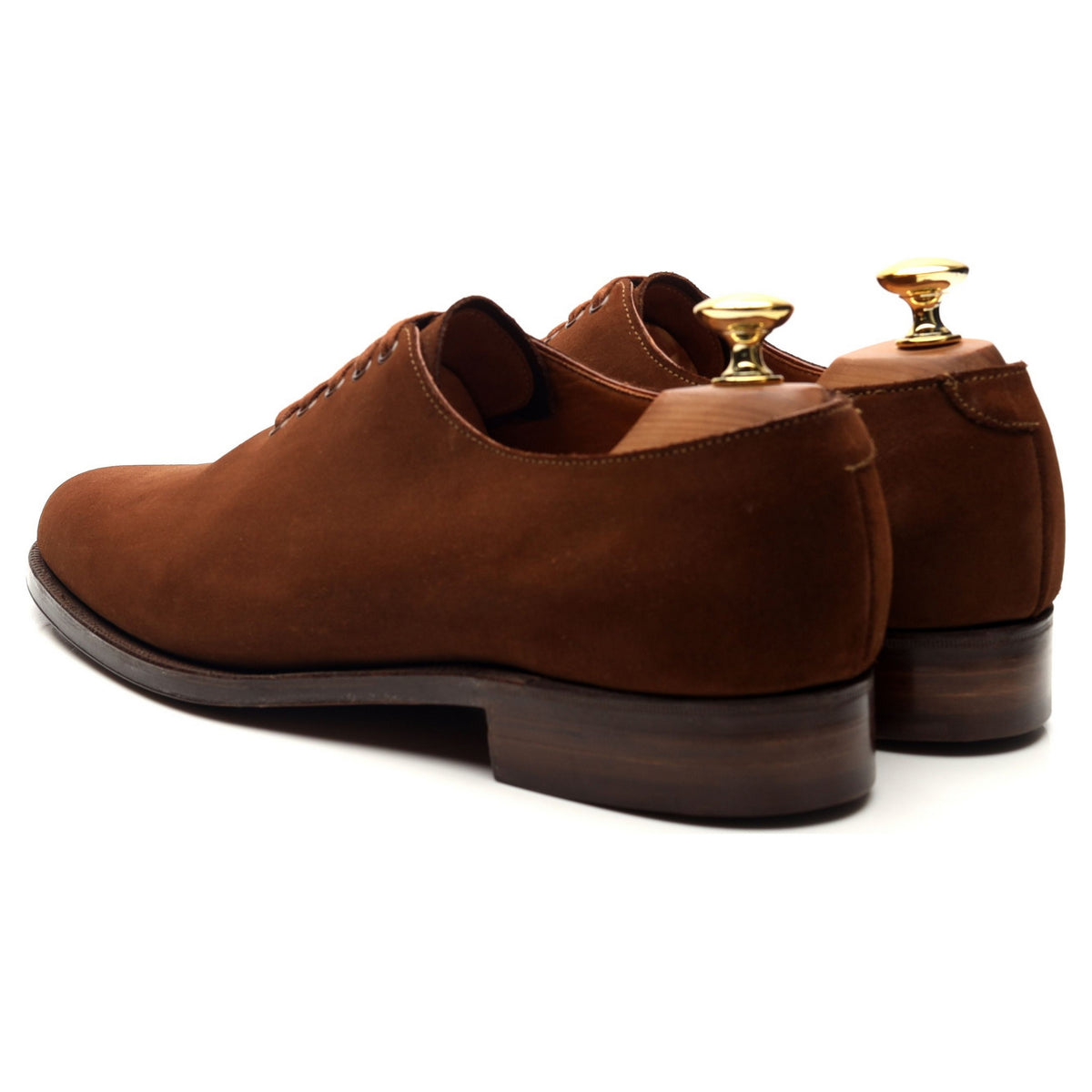 &#39;Kent&#39; Brown Suede Wholecut Oxford UK 7 E