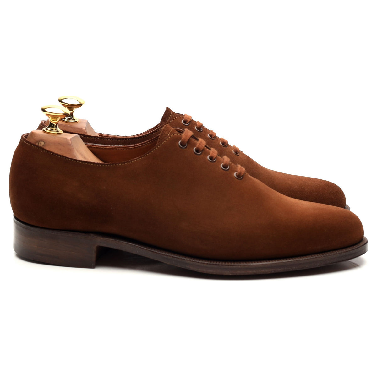 &#39;Kent&#39; Brown Suede Wholecut Oxford UK 7 E