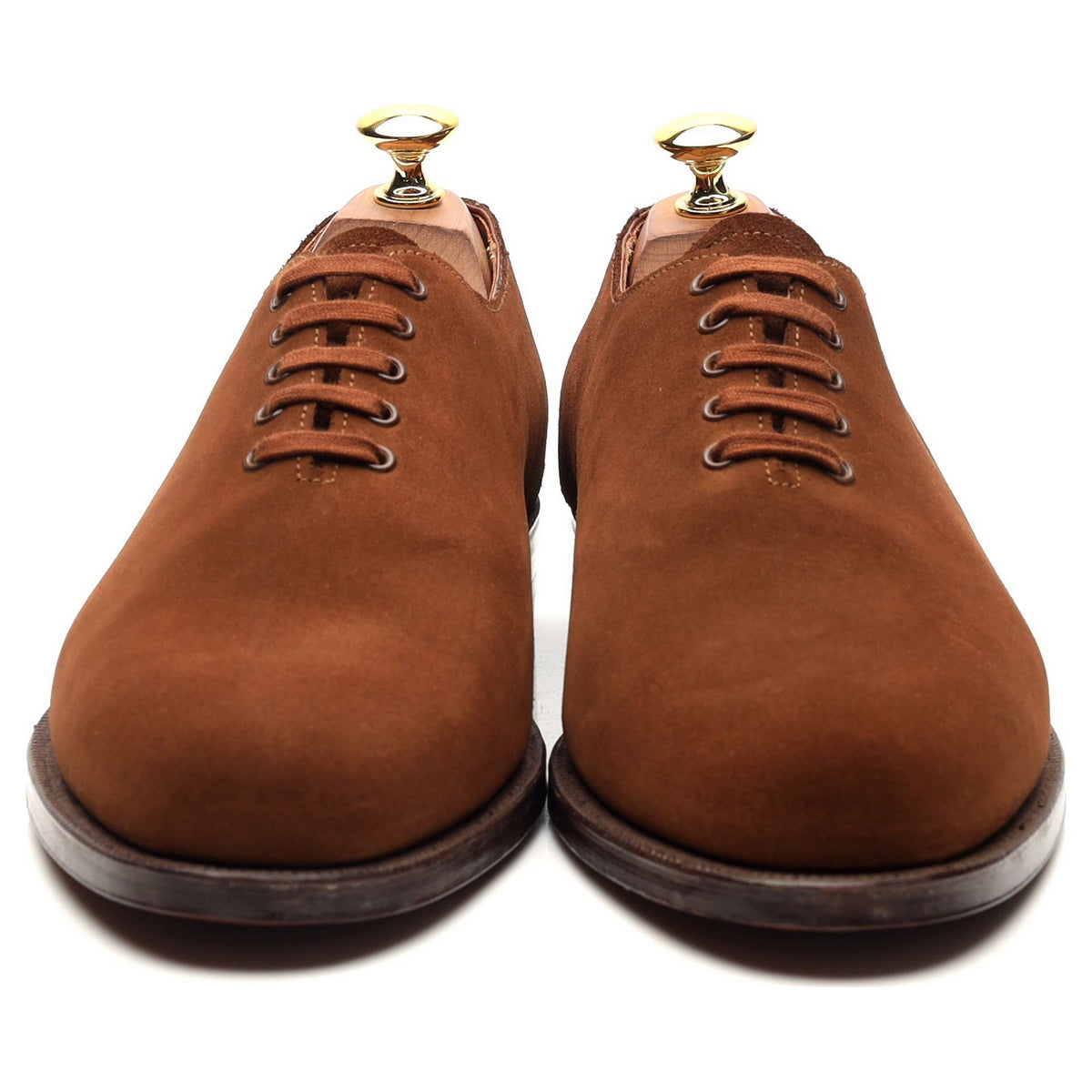 &#39;Kent&#39; Brown Suede Wholecut Oxford UK 7 E