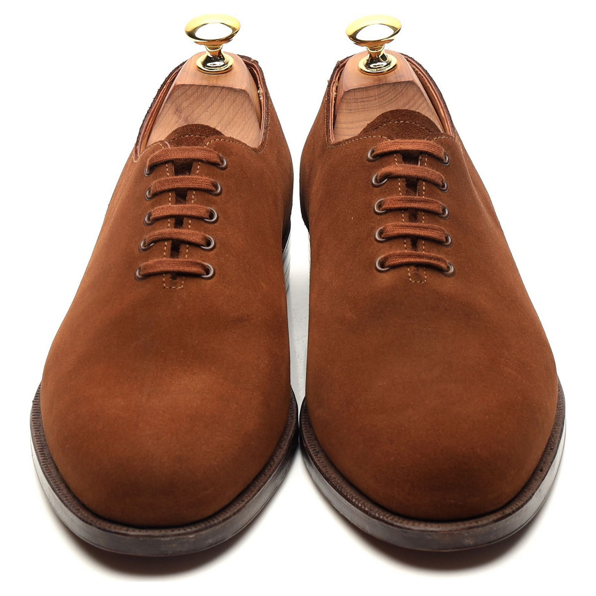 &#39;Kent&#39; Brown Suede Wholecut Oxford UK 7 E