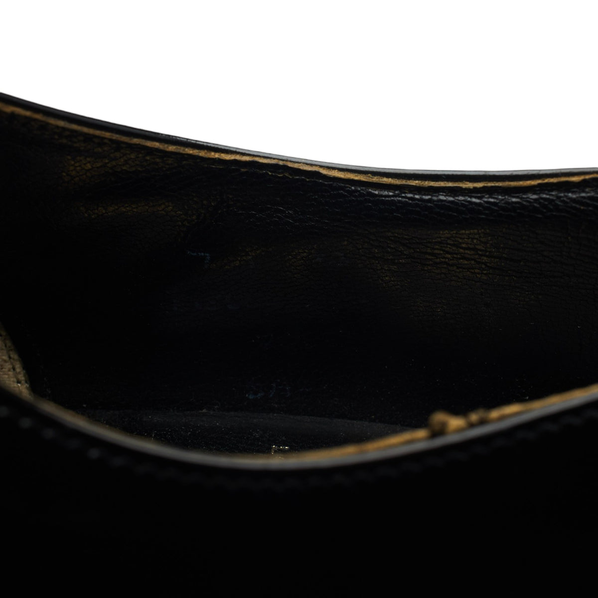 'Sackville' Black Patent Leather Oxford UK 7 F
