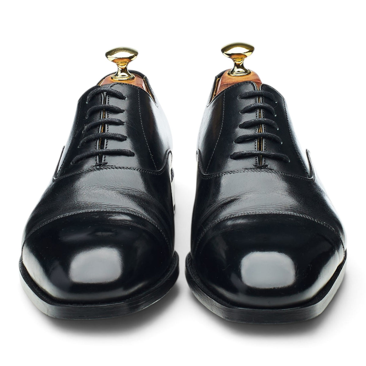 '101534' Black Leather Oxford UK 7