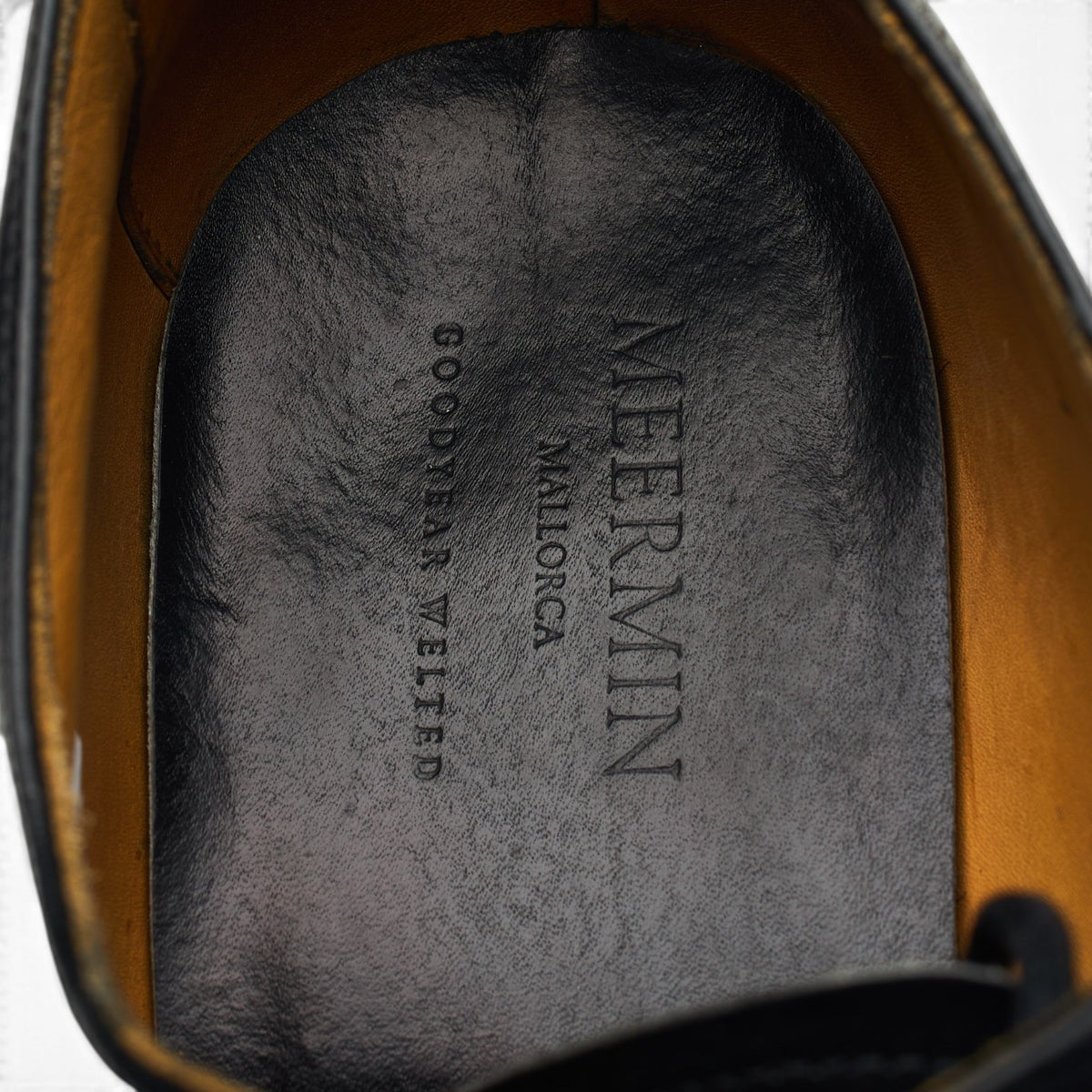 '101534' Black Leather Oxford UK 7