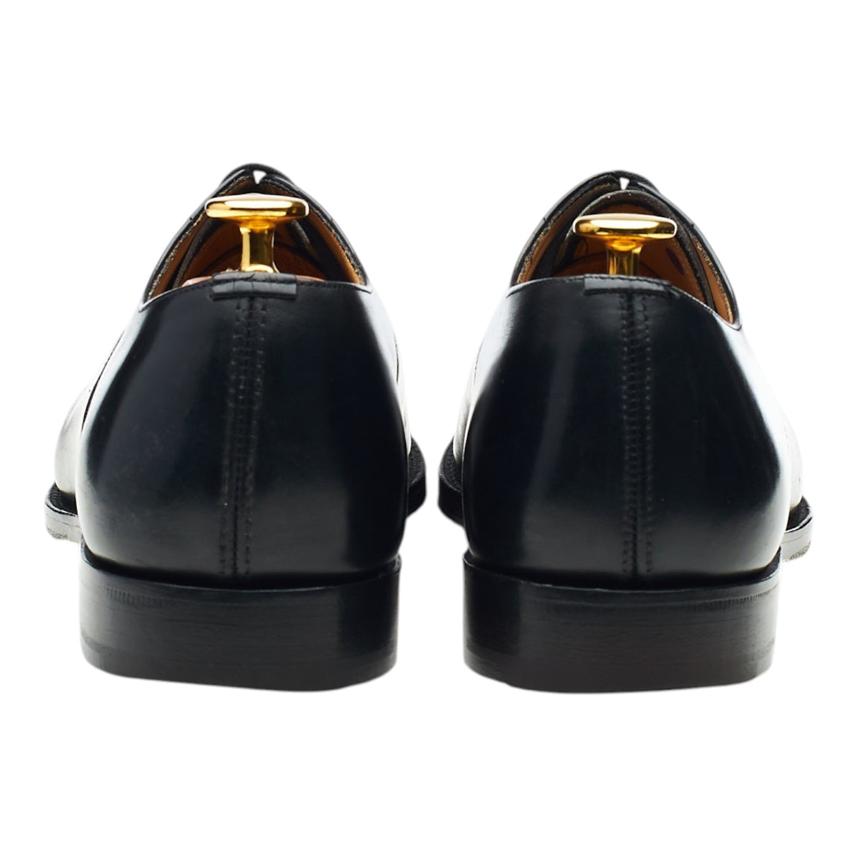 'Balmoral' Black Leather Oxford UK 6 F