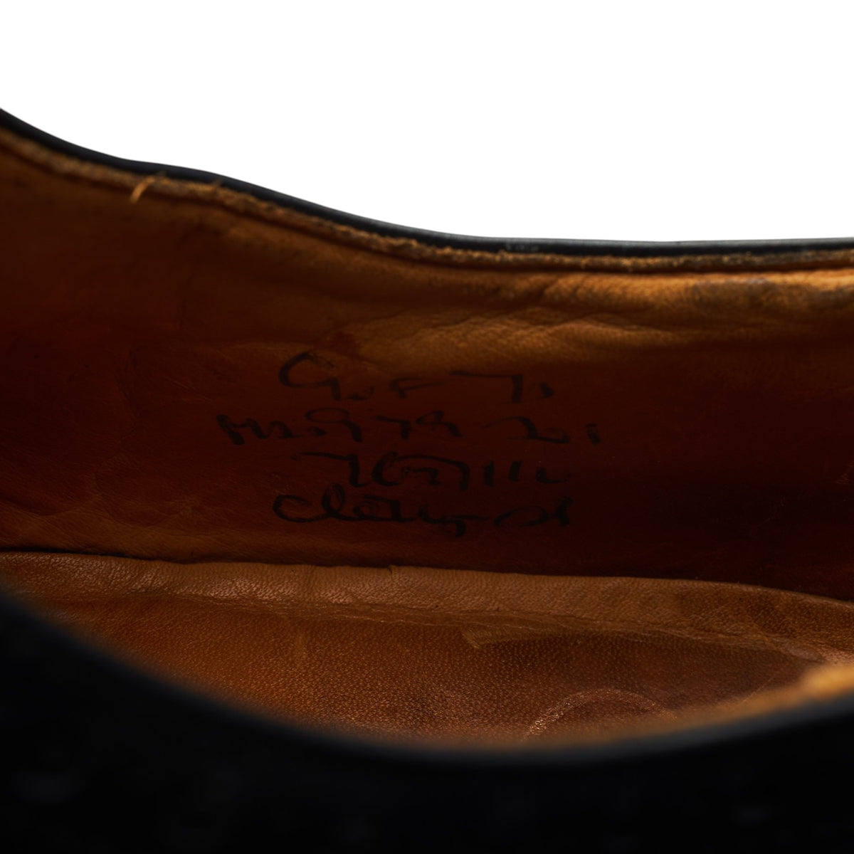 'Chetwynd' Black Leather Oxford Brogues UK 9 F