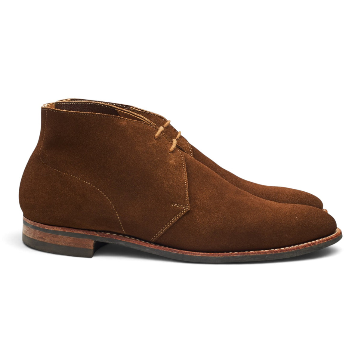 'Hartland' Snuff Brown Suede Chukka Boots UK 8.5 E