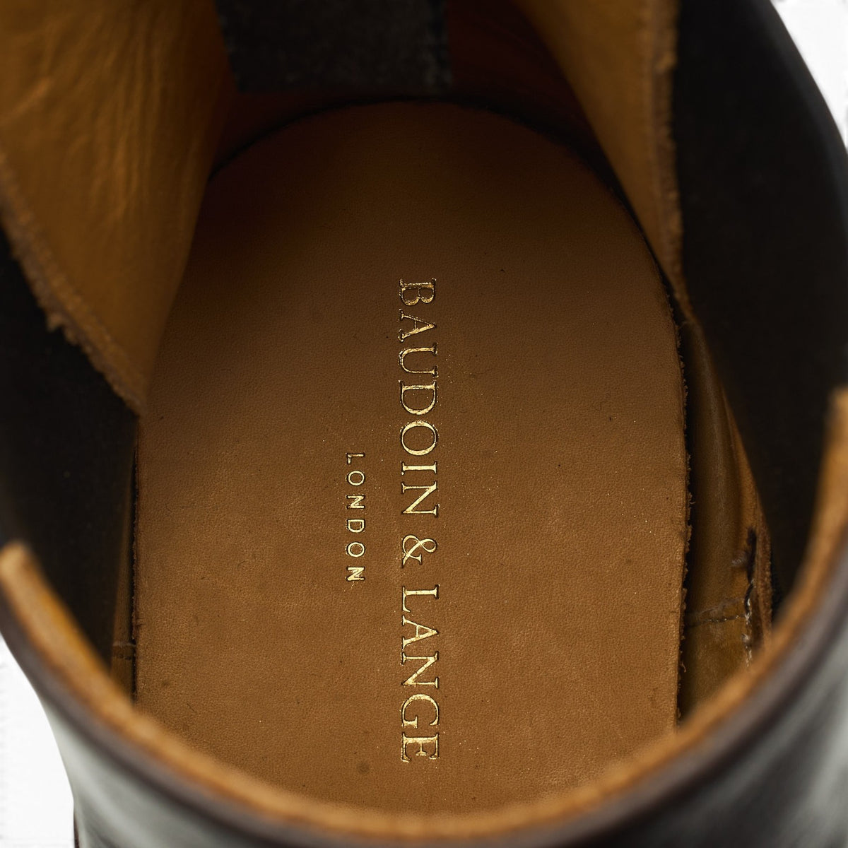 'Wall' Dark Brown Leather Chelsea Boots UK 8 EU 42
