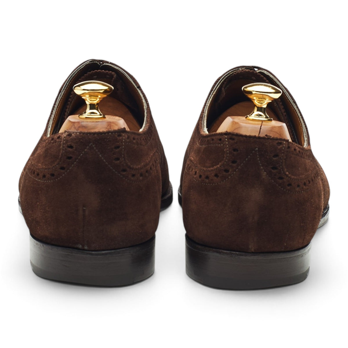 'Canterbury ' Dark Brown Suede Oxford Brogues UK 13 D