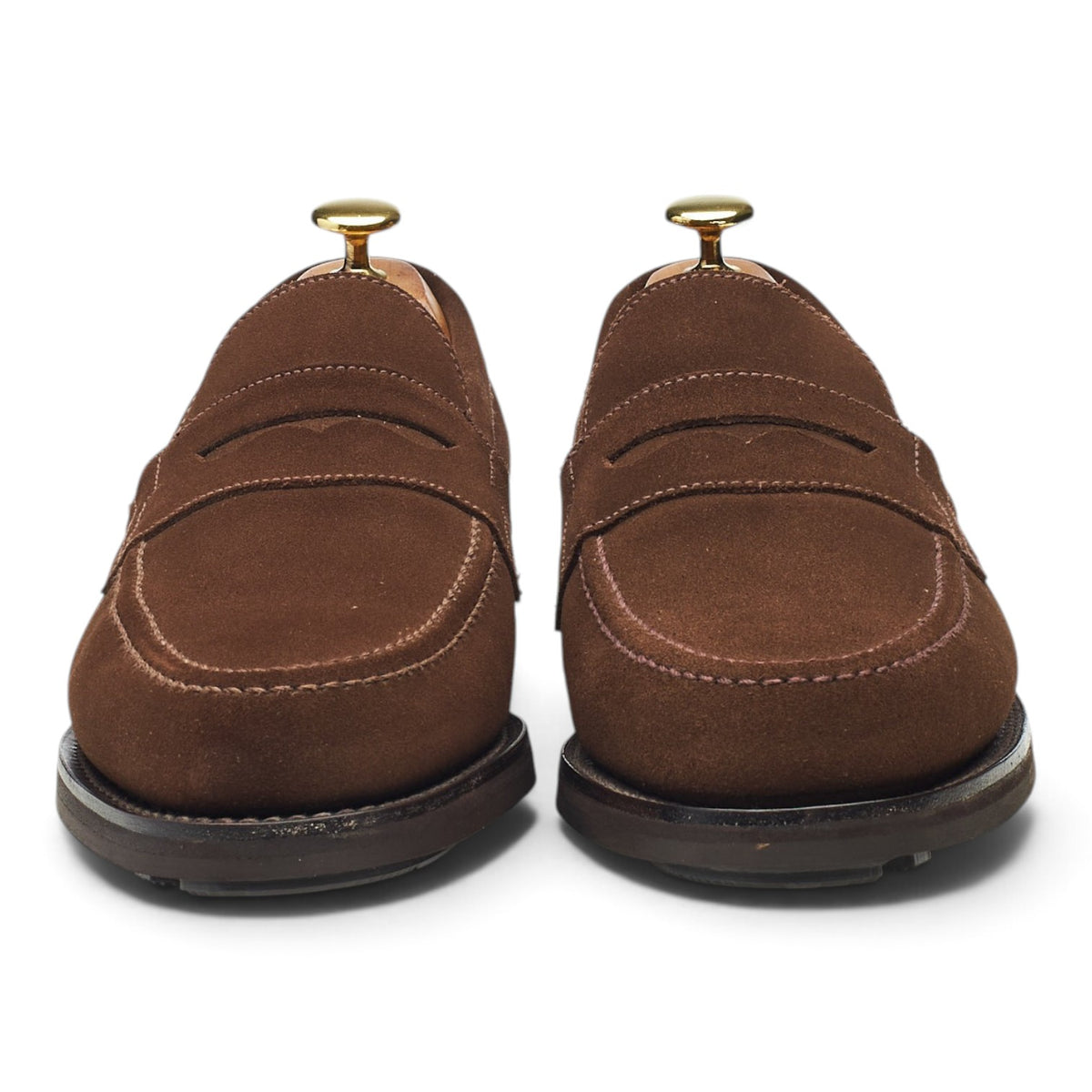 'Hendon' Brown Suede Loafers UK 8 EX