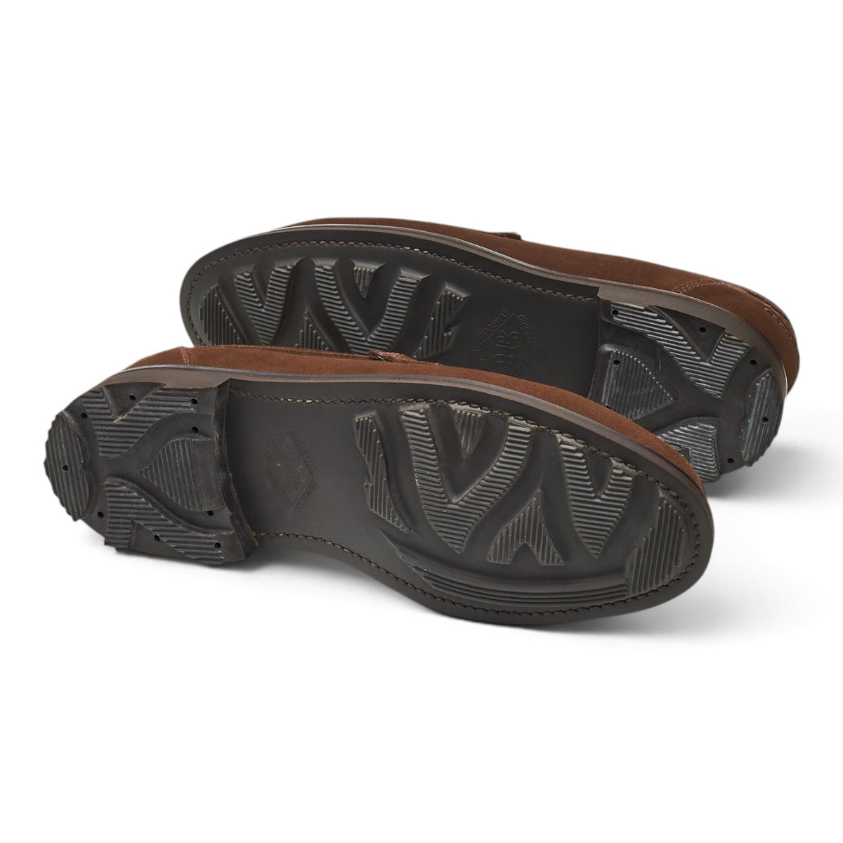 'Hendon' Brown Suede Loafers UK 8 EX