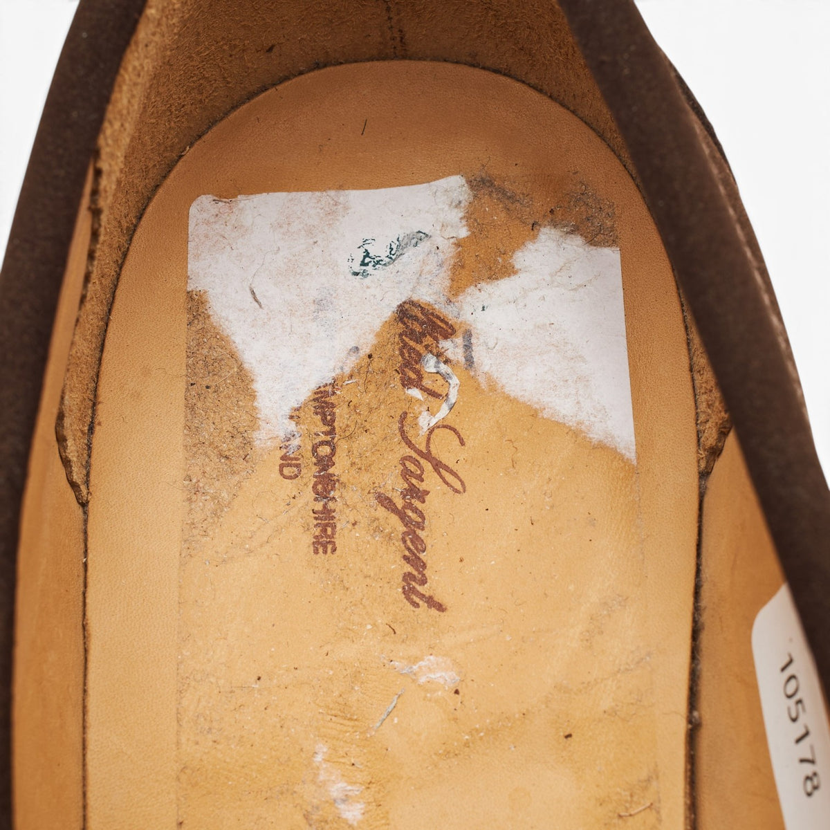 'Hendon' Brown Suede Loafers UK 8 EX