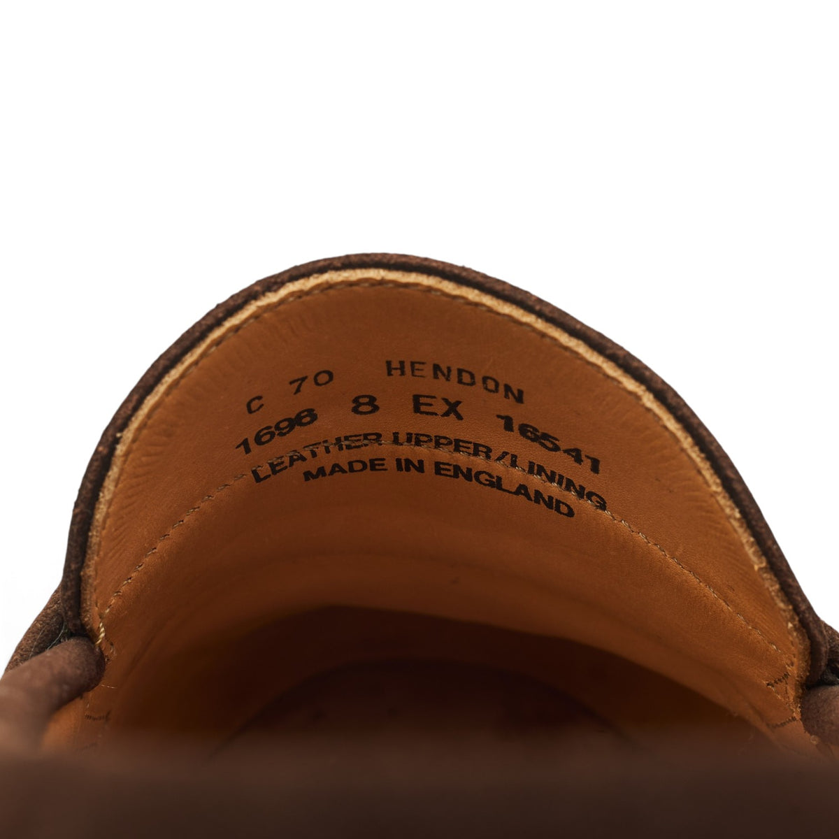 'Hendon' Brown Suede Loafers UK 8 EX