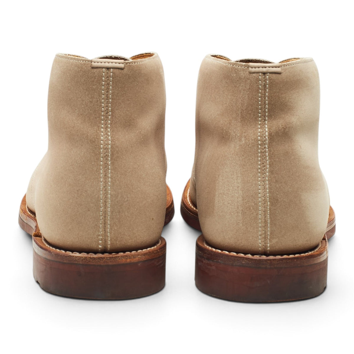 'Cowley' Beige Suede Chukka Boots UK 9.5 F
