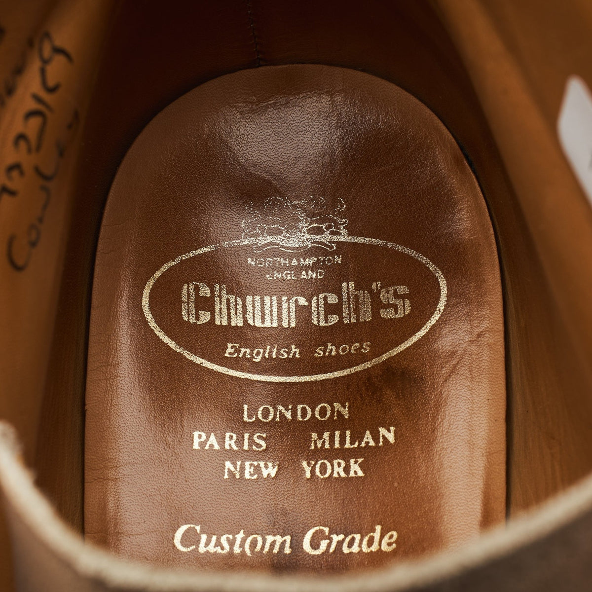 'Cowley' Beige Suede Chukka Boots UK 9.5 F