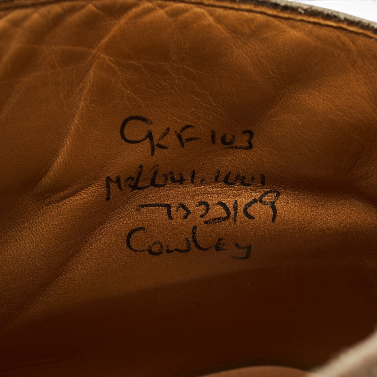'Cowley' Beige Suede Chukka Boots UK 9.5 F