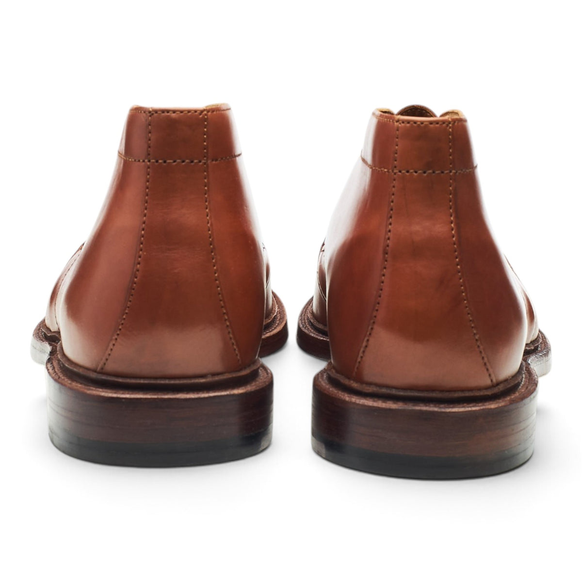'Ludlow' Tan Brown Leather Chukka Boots UK 7 US 8 D