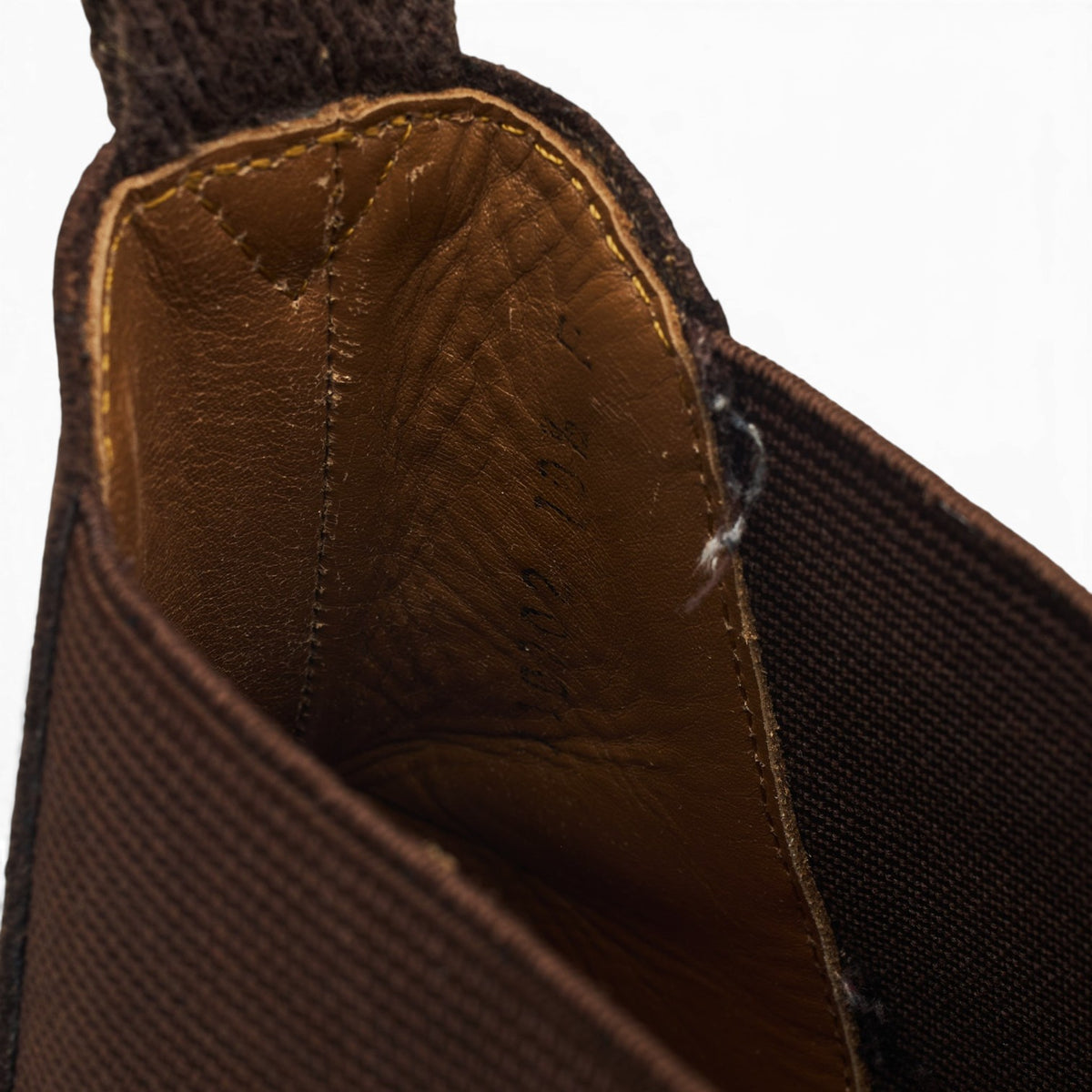 'Nolan' Brown Suede Chelsea Boots UK 10.5 F