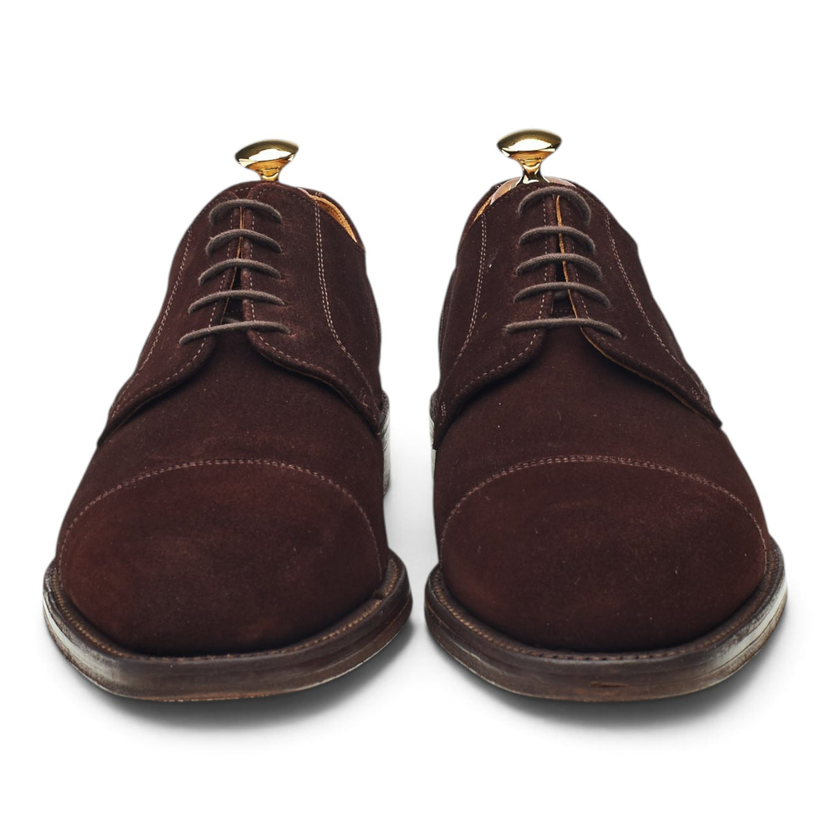 'Deacon' Burgundy Suede Derby UK 10 F