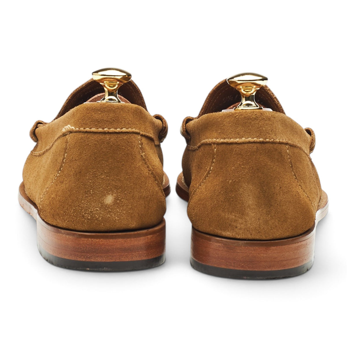 'Weejuns' Tan Brown Suede Loafers UK 9.5