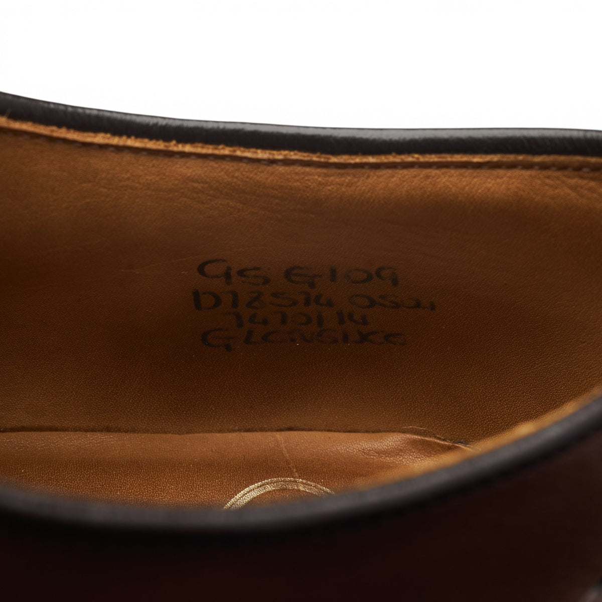 'Glenshee' Brown Leather Veldtschoen Apron Derby UK 9.5 G