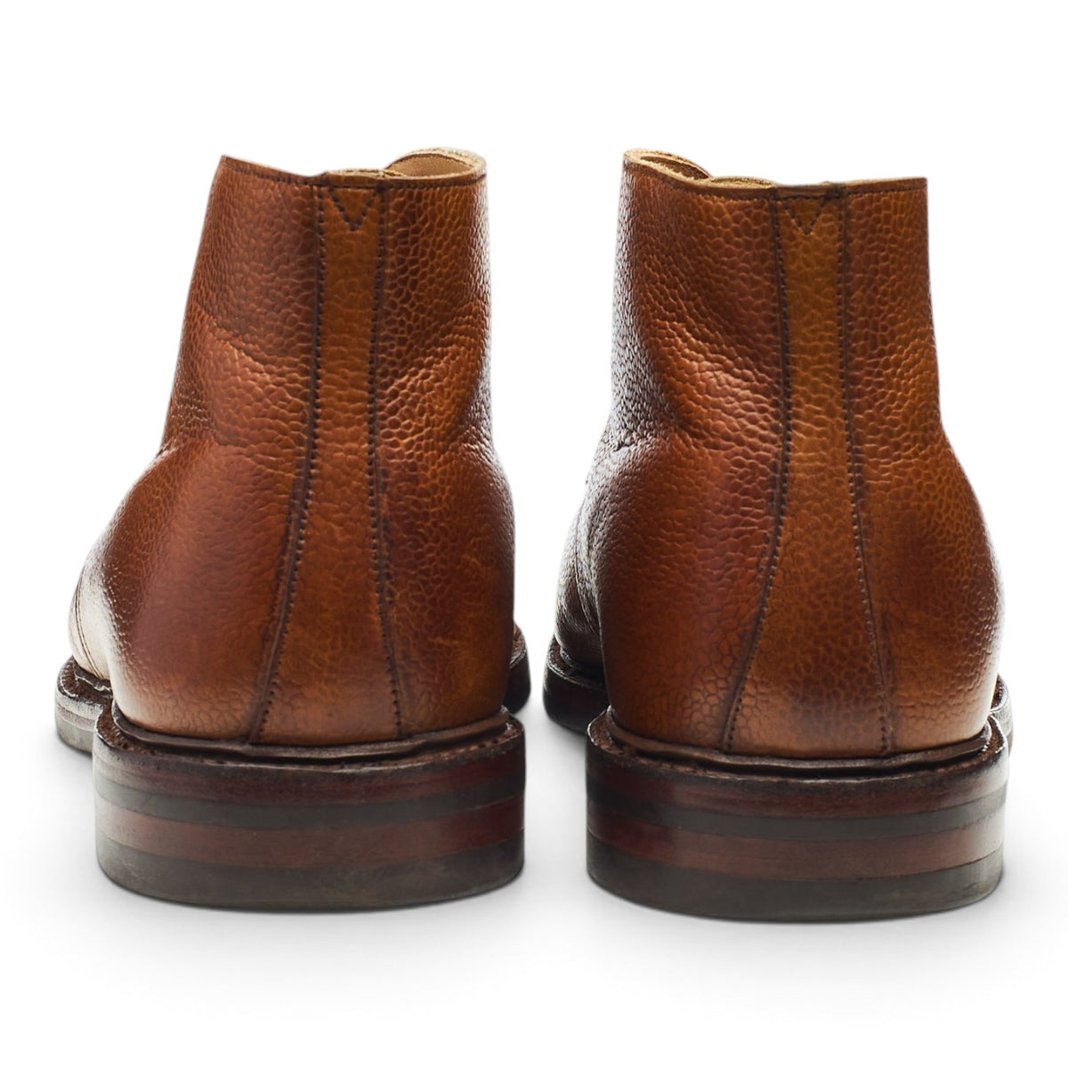 'Chepstow' Tan Brown Leather Chukka Boots UK 9.5 G