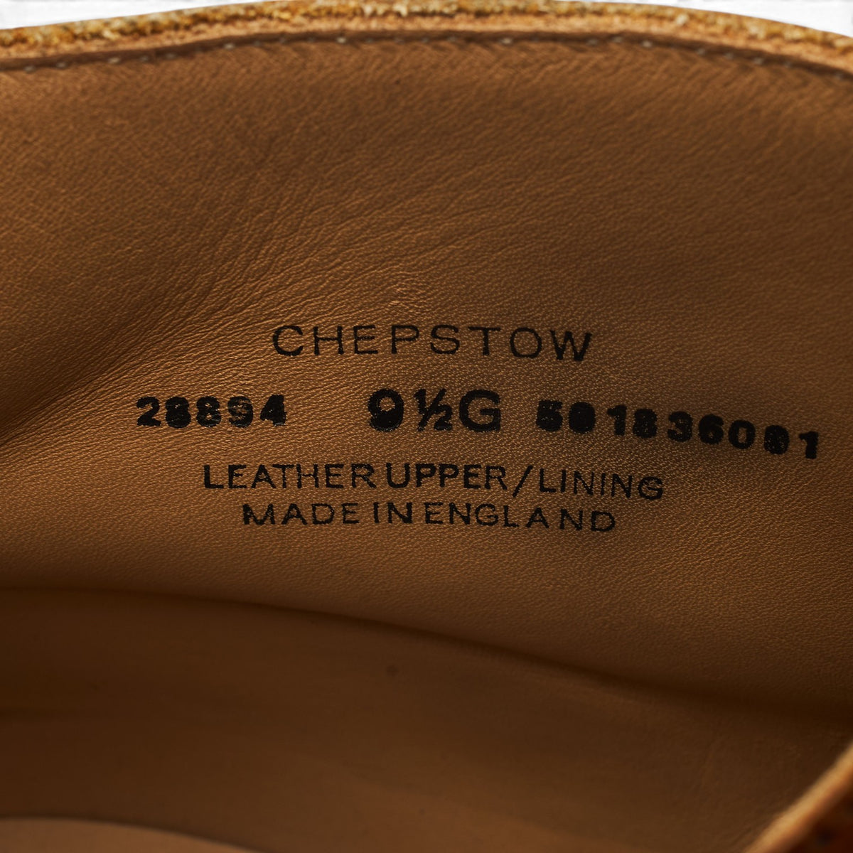 'Chepstow' Tan Brown Leather Chukka Boots UK 9.5 G