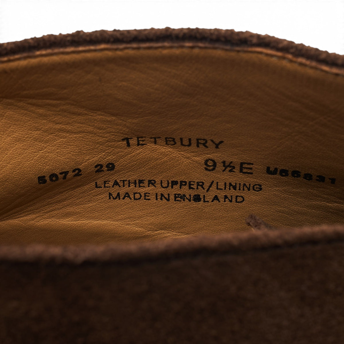 'Tetbury' Dark Brown Suede Chukka Boots UK 9.5 E
