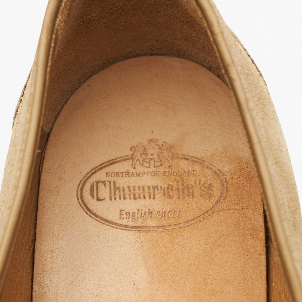 'Dundridge' Beige Suede Loafers UK 9