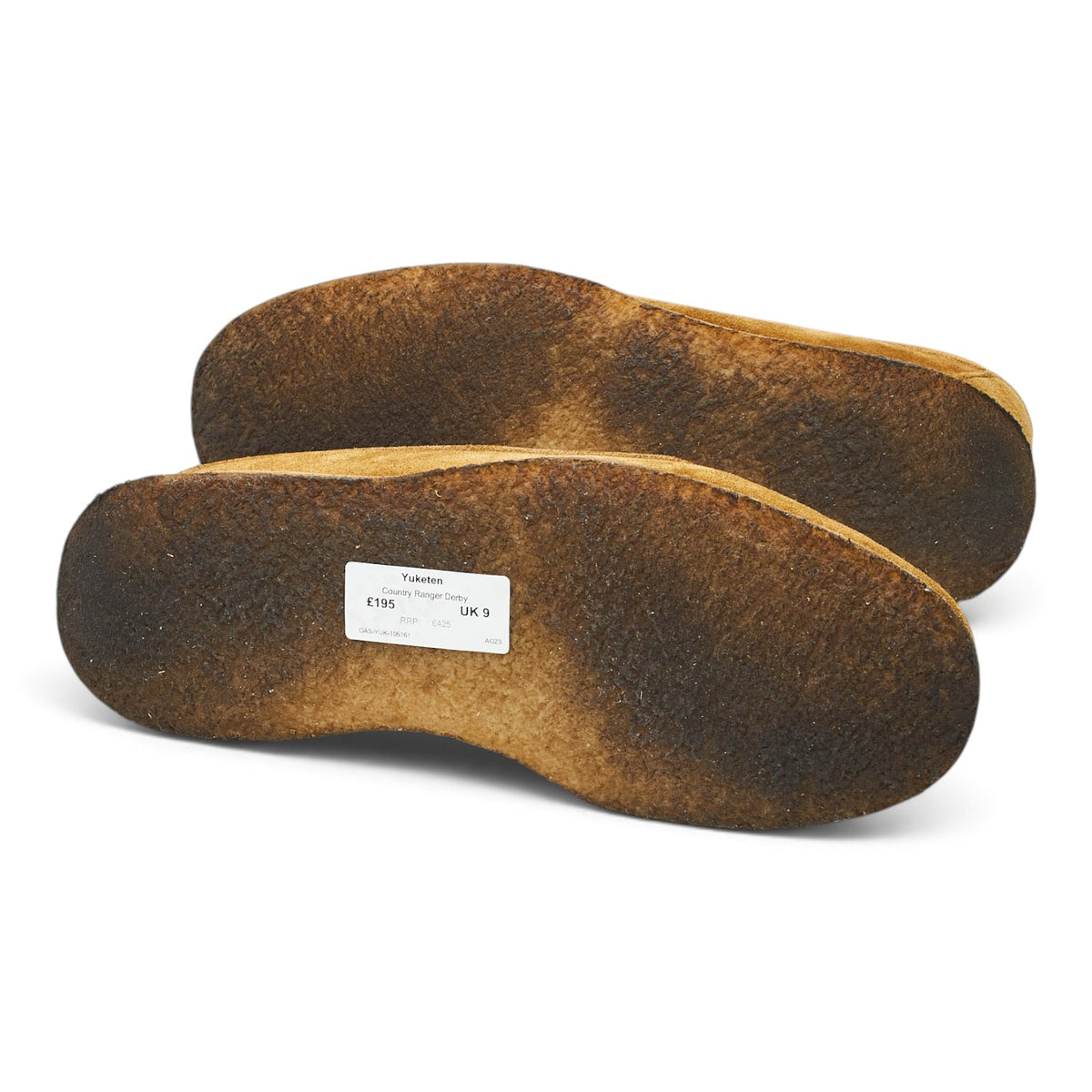'Country Ranger' Tan Brown Suede Derby UK 9 EU 43