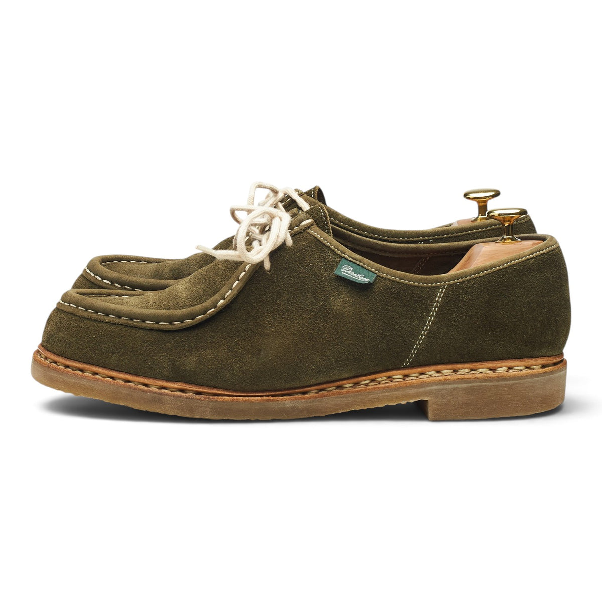 'Michael' Green Suede Derby UK 9 EU 43