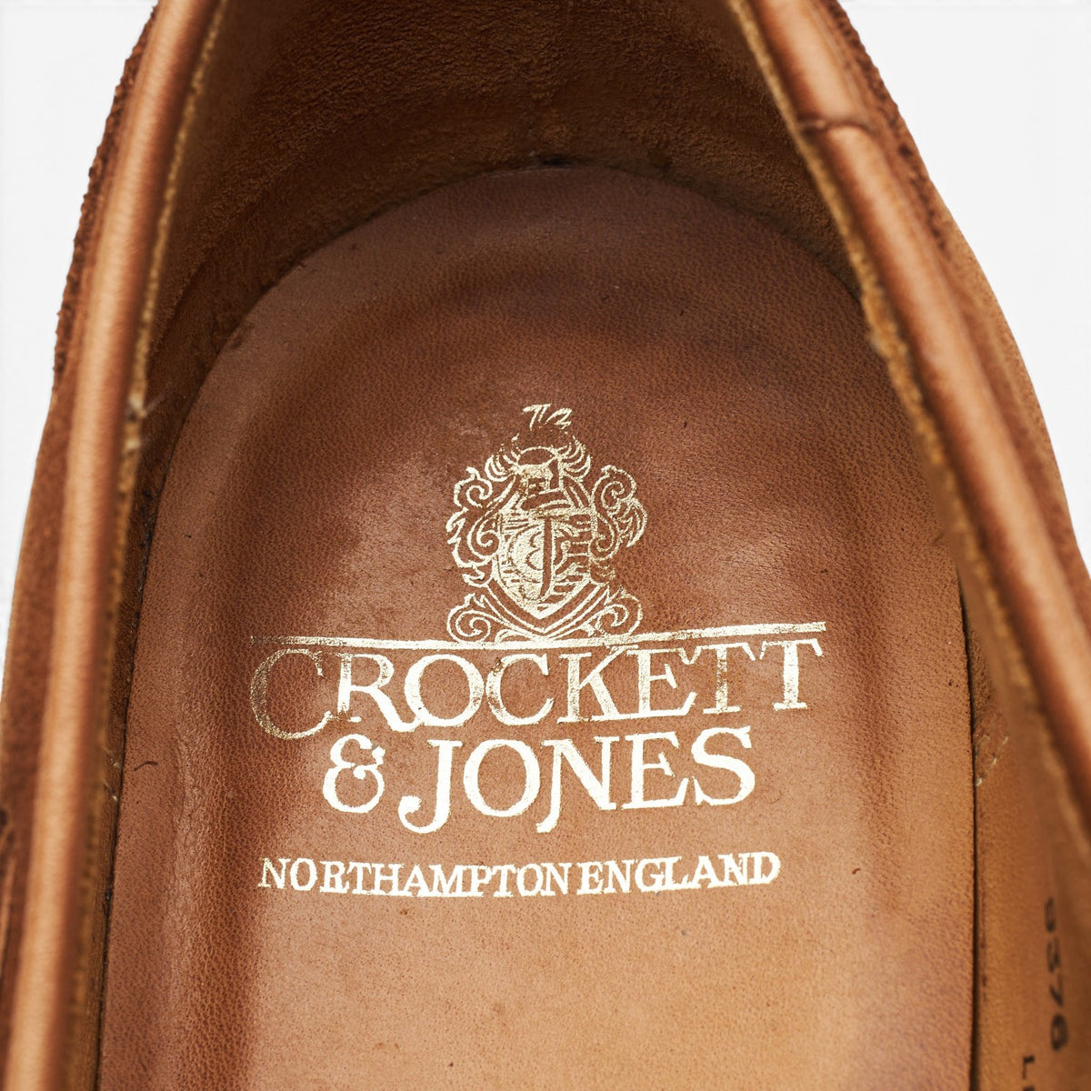 'Cavendish 2' Snuff Brown Suede Tassel Loafers UK 9 E
