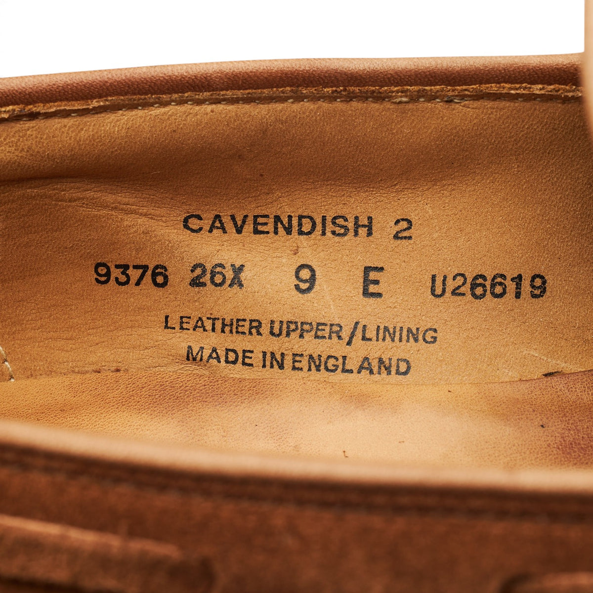 'Cavendish 2' Snuff Brown Suede Tassel Loafers UK 9 E