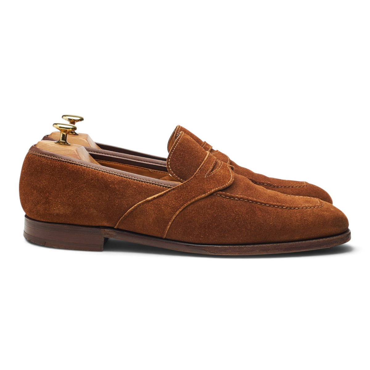 'Aston' Snuff Brown Suede Loafer UK 8.5 E