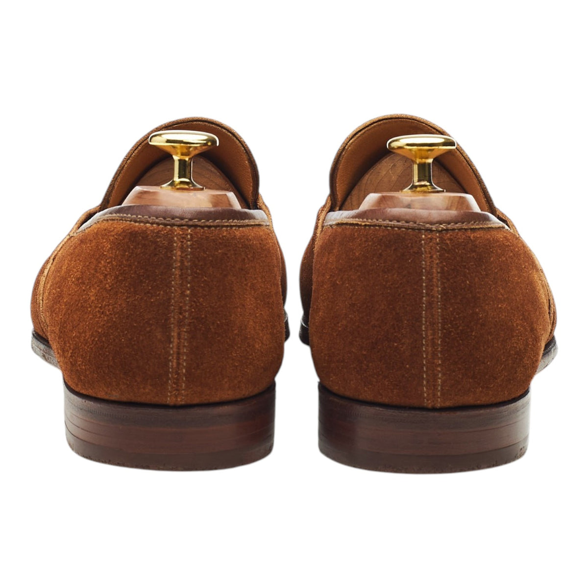 'Aston' Snuff Brown Suede Loafer UK 8.5 E