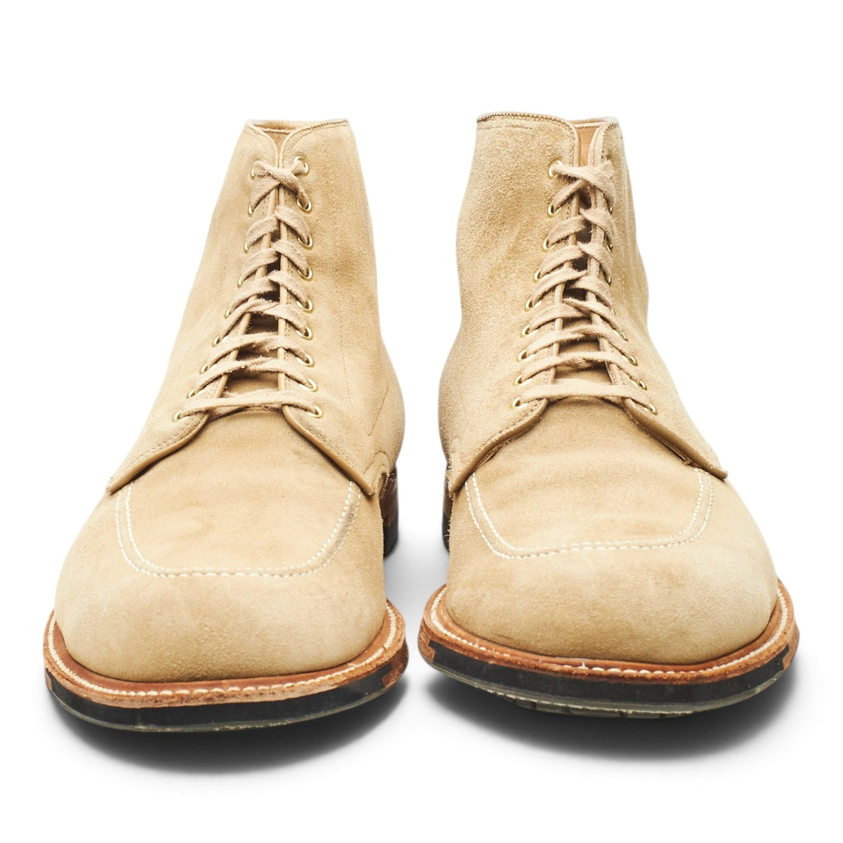 '40575C' Milkshake Beige Suede Indy Boots UK 11.5 US 12