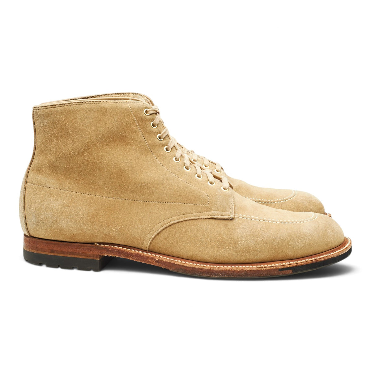 '40575C' Milkshake Beige Suede Indy Boots UK 11.5 US 12