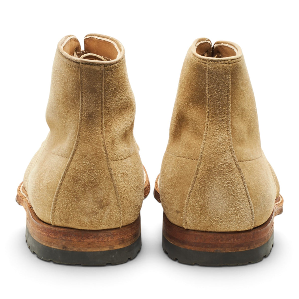 '40575C' Milkshake Beige Suede Indy Boots UK 11.5 US 12