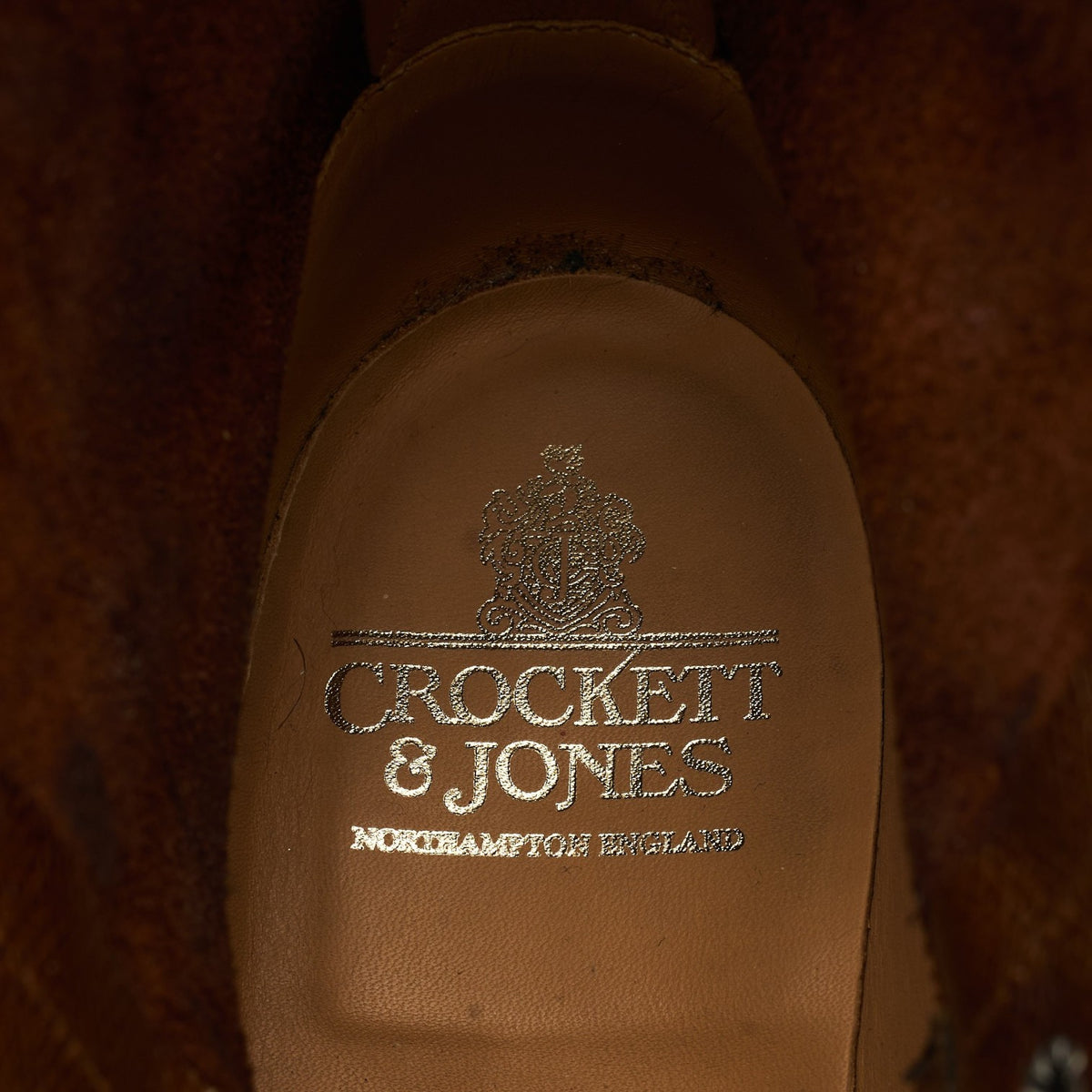 'Radnor' Dark Brown Waxed Suede Boots UK 7.5 E