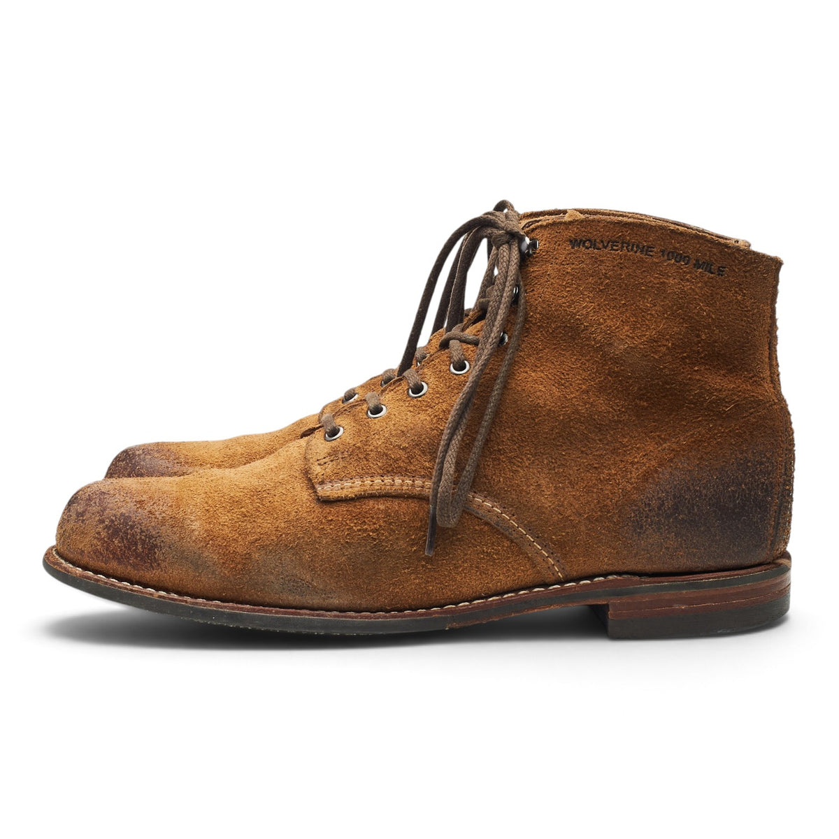 1000 Mile Brown Rough Out Suede Leather Boots UK 10 US 11 D
