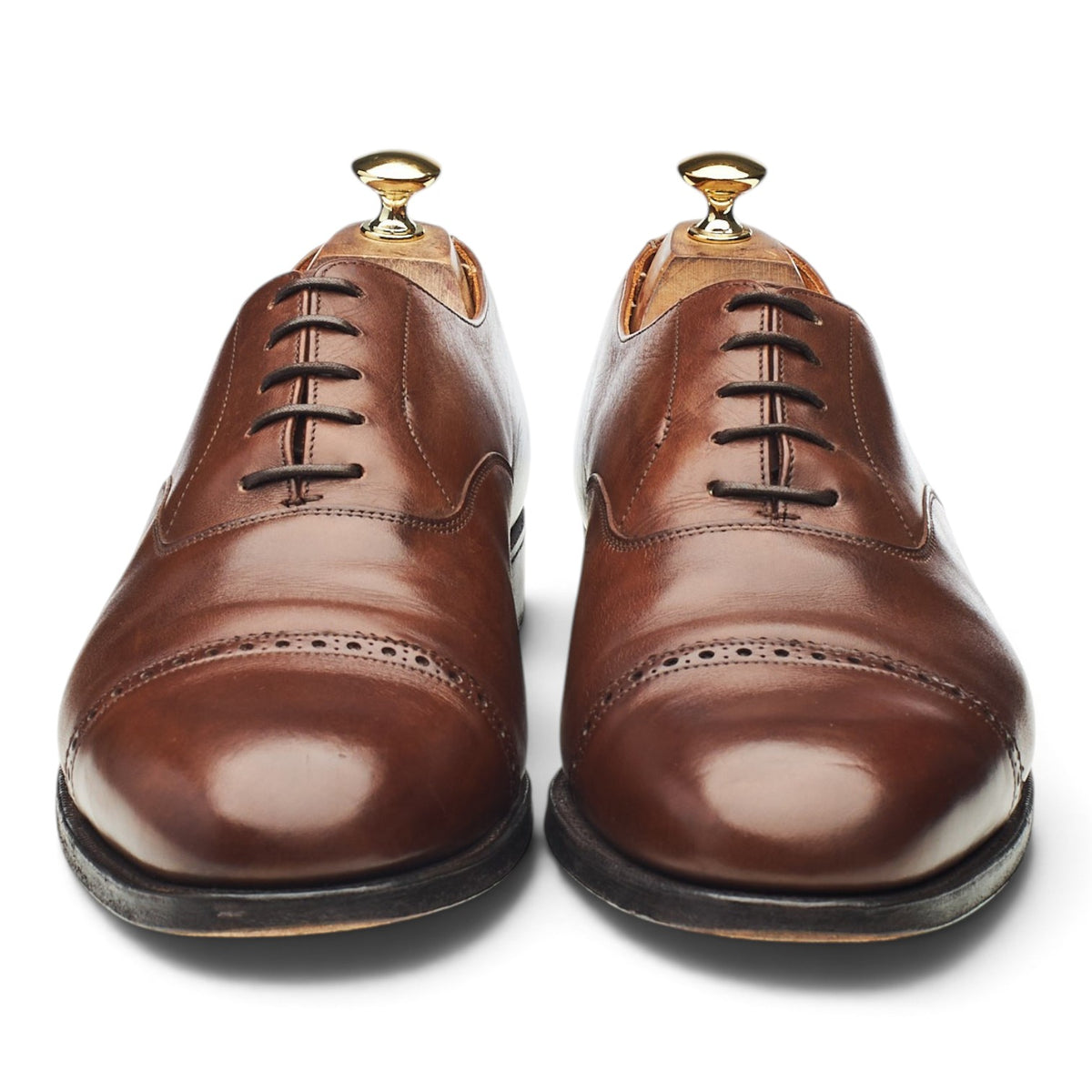 Ralph Lauren Brown Leather Oxford UK 11 US 12 D